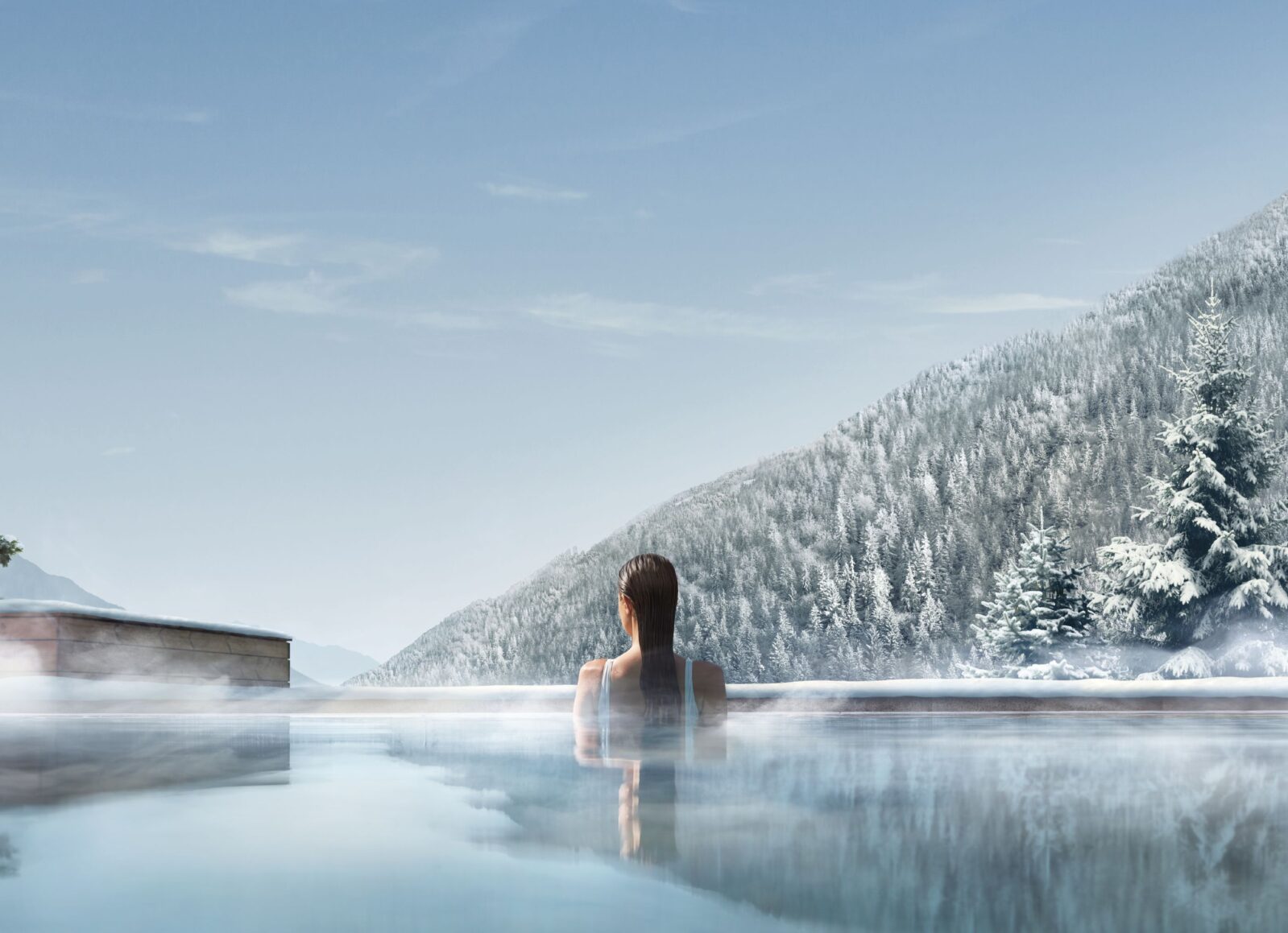 Lefay Resort & SPA Dolomiti - Piscina interna ed esterna
